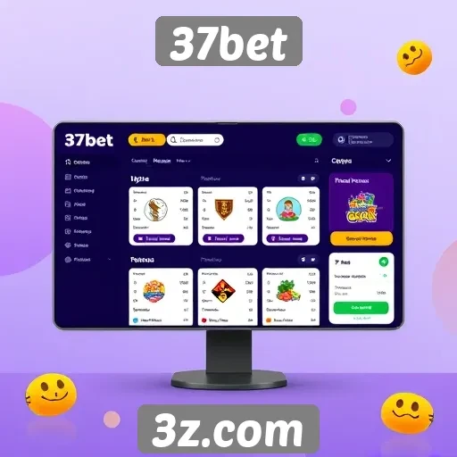 Interface do usuário do 37bet é amigável e intuitiva